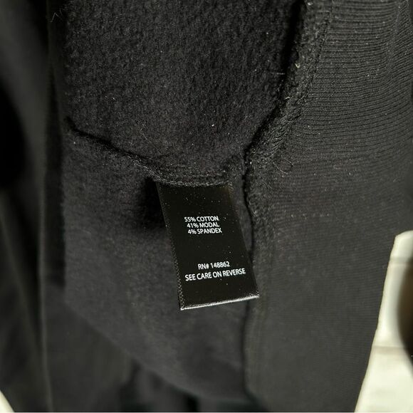 Torrid Party Gold Sequin Leopard Black Pullover Cotton Spandex Sweatshirt 3X - Picture 8 of 8